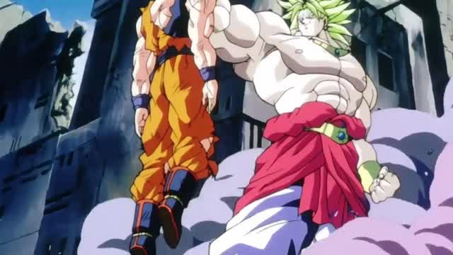 Dragon Ball Z Budokai Tenkaichi 4 What If: DBS Goku vs Original Broly