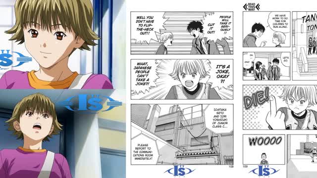 I"s Pure OVA Funny Moments - Itsuki Akiba Jokes around Messing with Ichitaka Seto (English Dub) I"s Pure OVA Funny Moments - Itsuki Akiba Jokes around Messing with Ichitaka Seto (English Dub)
