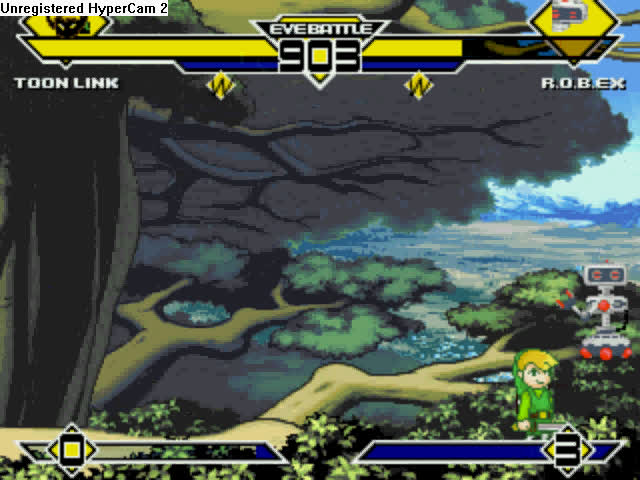 PM MUGEN: Toon Link vs R.O.B.EX PM MUGEN: Toon Link vs R.O.B.EX