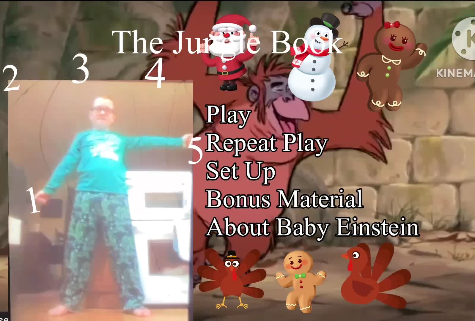 Jungle Book DVD Menu