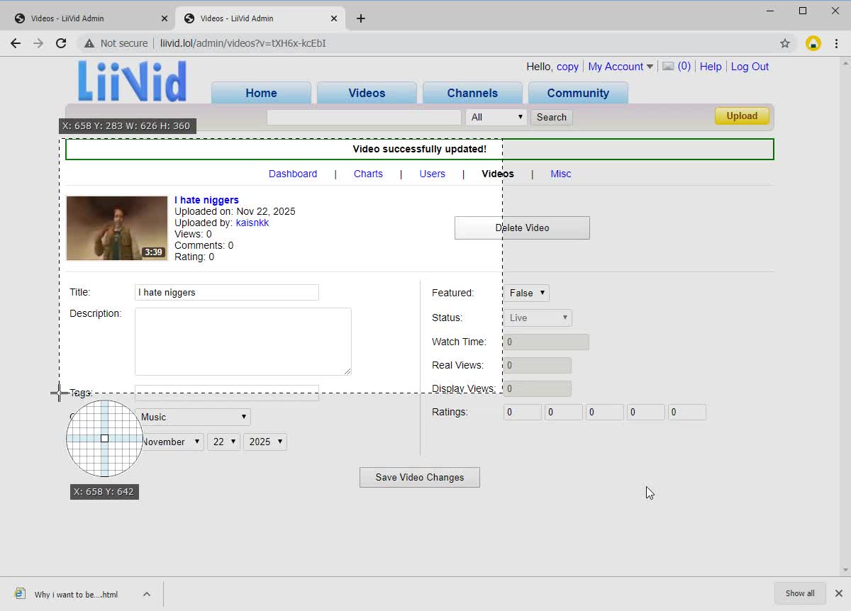 LIIVID ADMIN PANEL FUCKERY LIIVID ADMIN PANEL FUCKERY