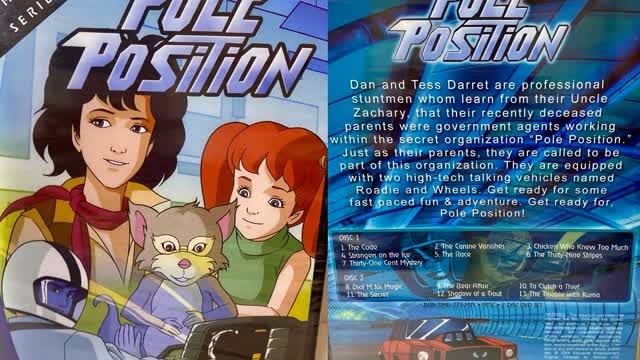 Pole Position: The Animated Series (80's Cartoon) Episode 11 - The Secret (DVD Quality)