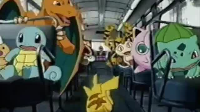 Pokémon Red And Blue - Bus Commercial