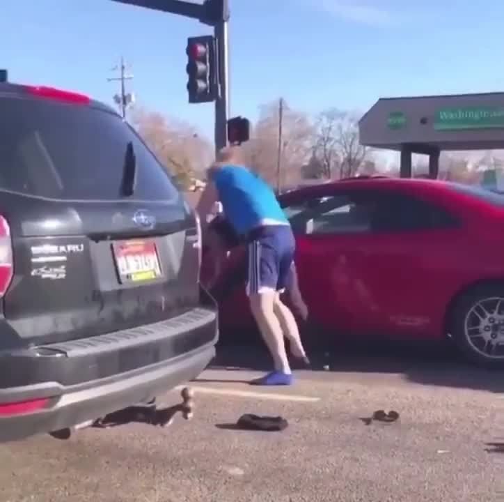 Peak end to a fight 🤝