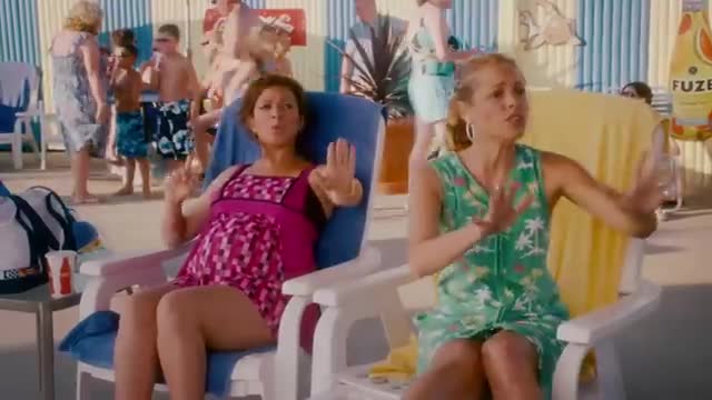 Grown Ups water park scene
