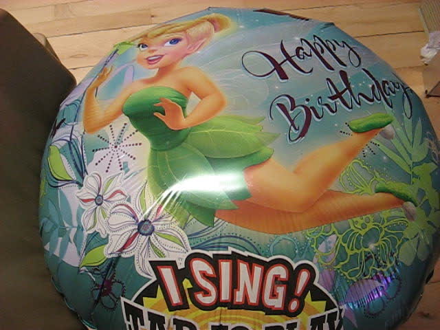 Tinkerbell Mylar Balloon