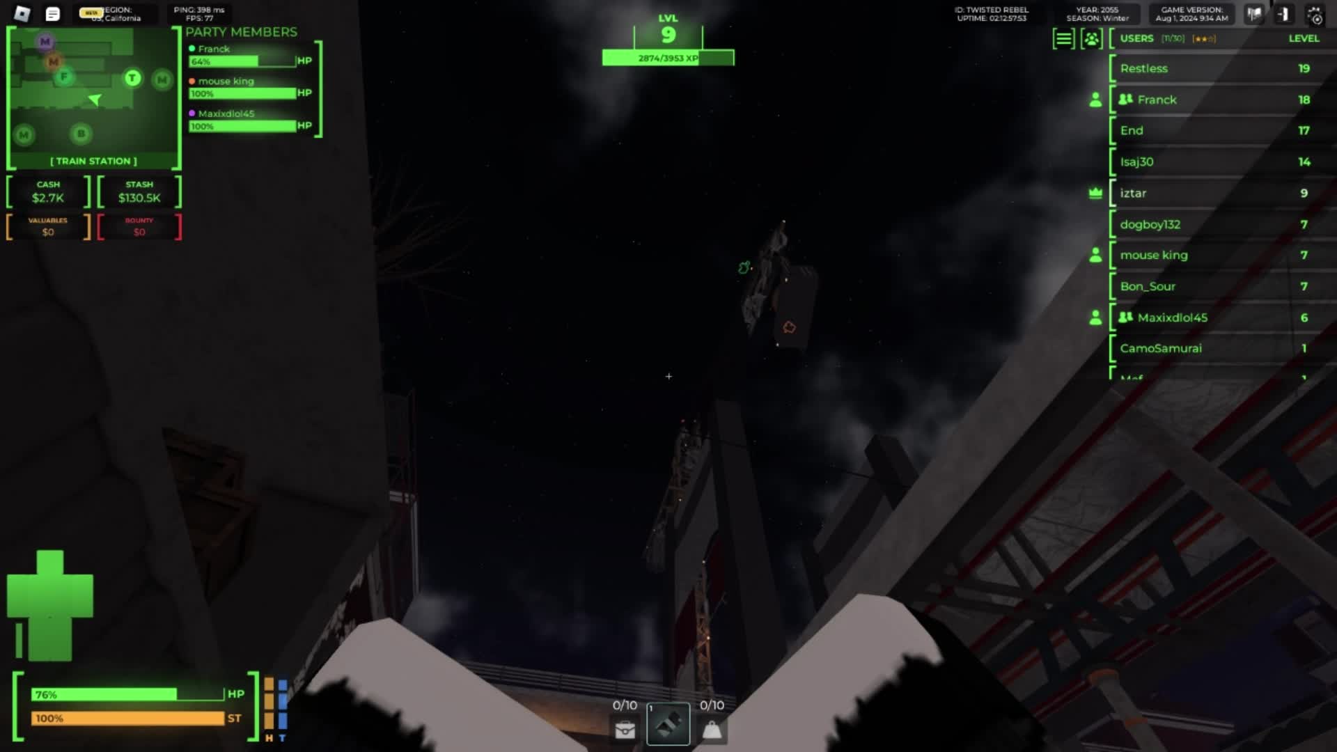 CRAZY GUY JUMPS FROM A CRANE!1! (ends badly..)