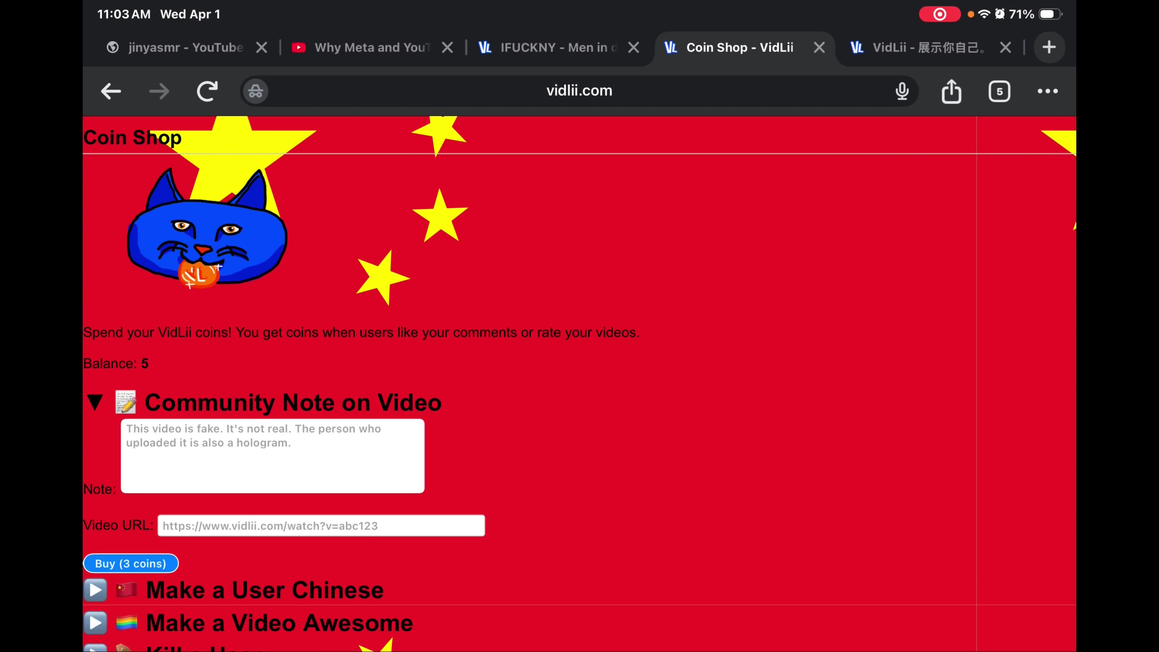 CHING CHONG TROON(april fools pt 2)