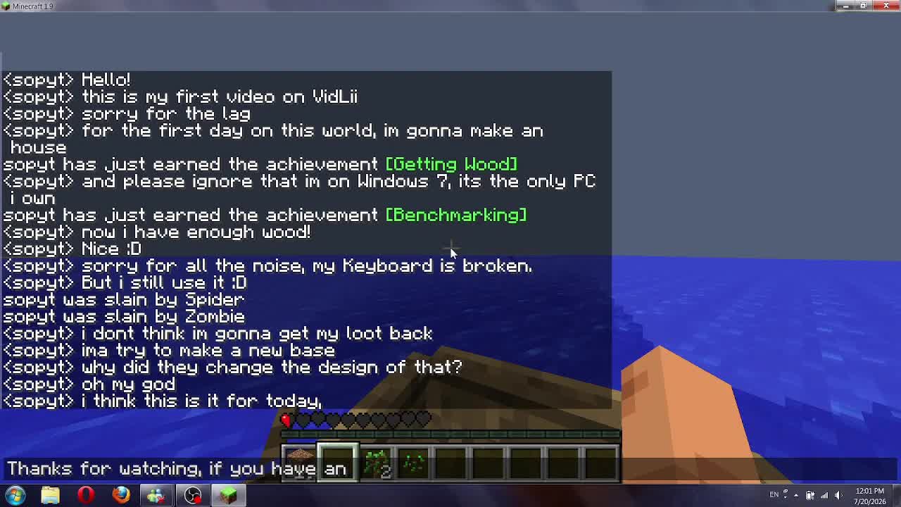 Minecraft. Minecraft.