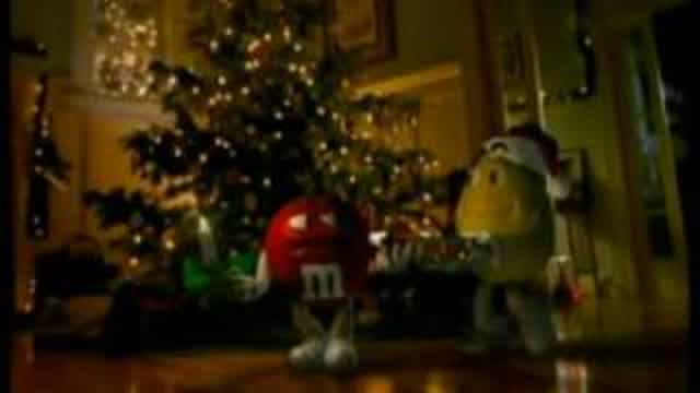 M&Ms Christmas Commercial: THEY DO EXIST!