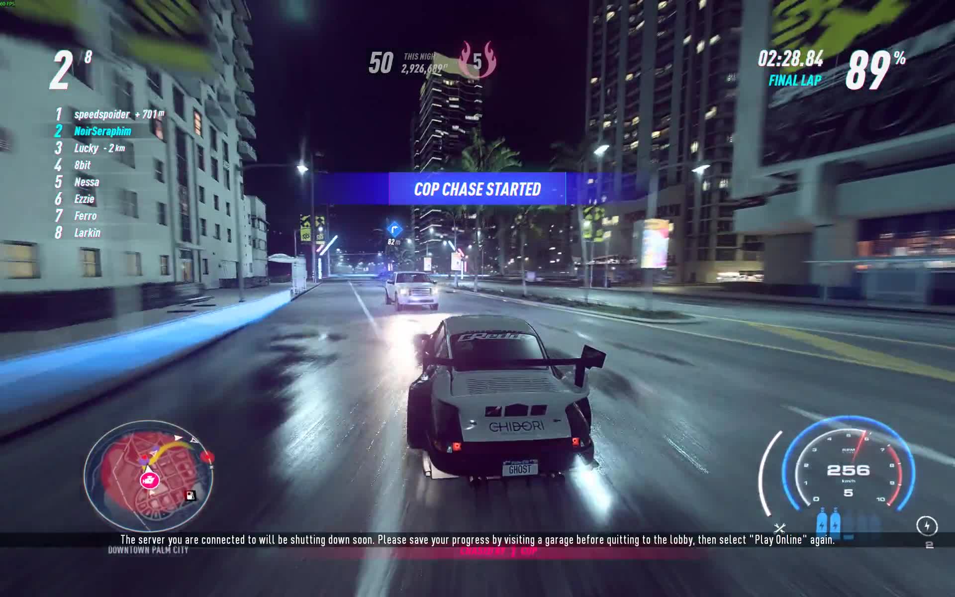 NFS Heat, Multiplayer Session | Shiinyu vs hatefever