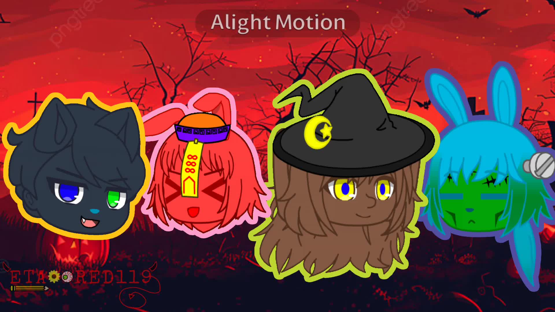 Happy Halloween animation meme 🎃👻 | space jungle