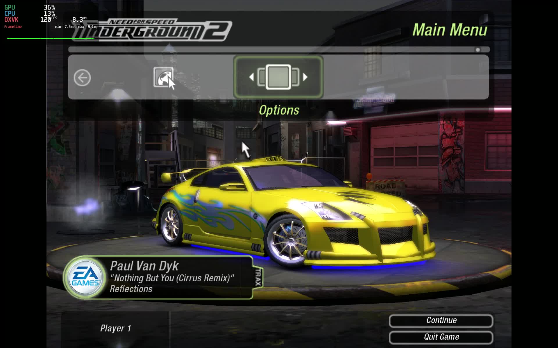 NFS Underground 2 Demo - Circuit Track (No NOS)