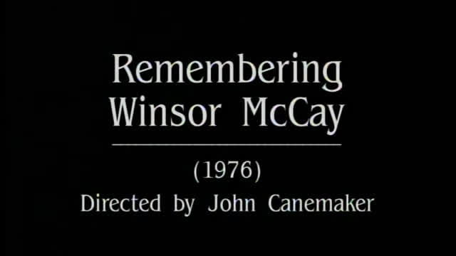 Remembering Winsor McCay (1976)