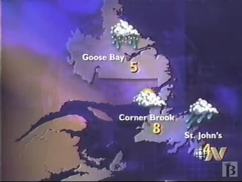 CBC (Canada) - Weather (May 8, 1995)