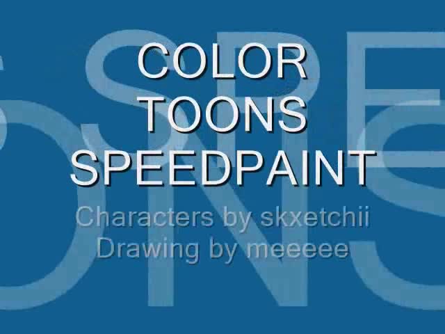 Color Toons Speedpaint Color Toons Speedpaint