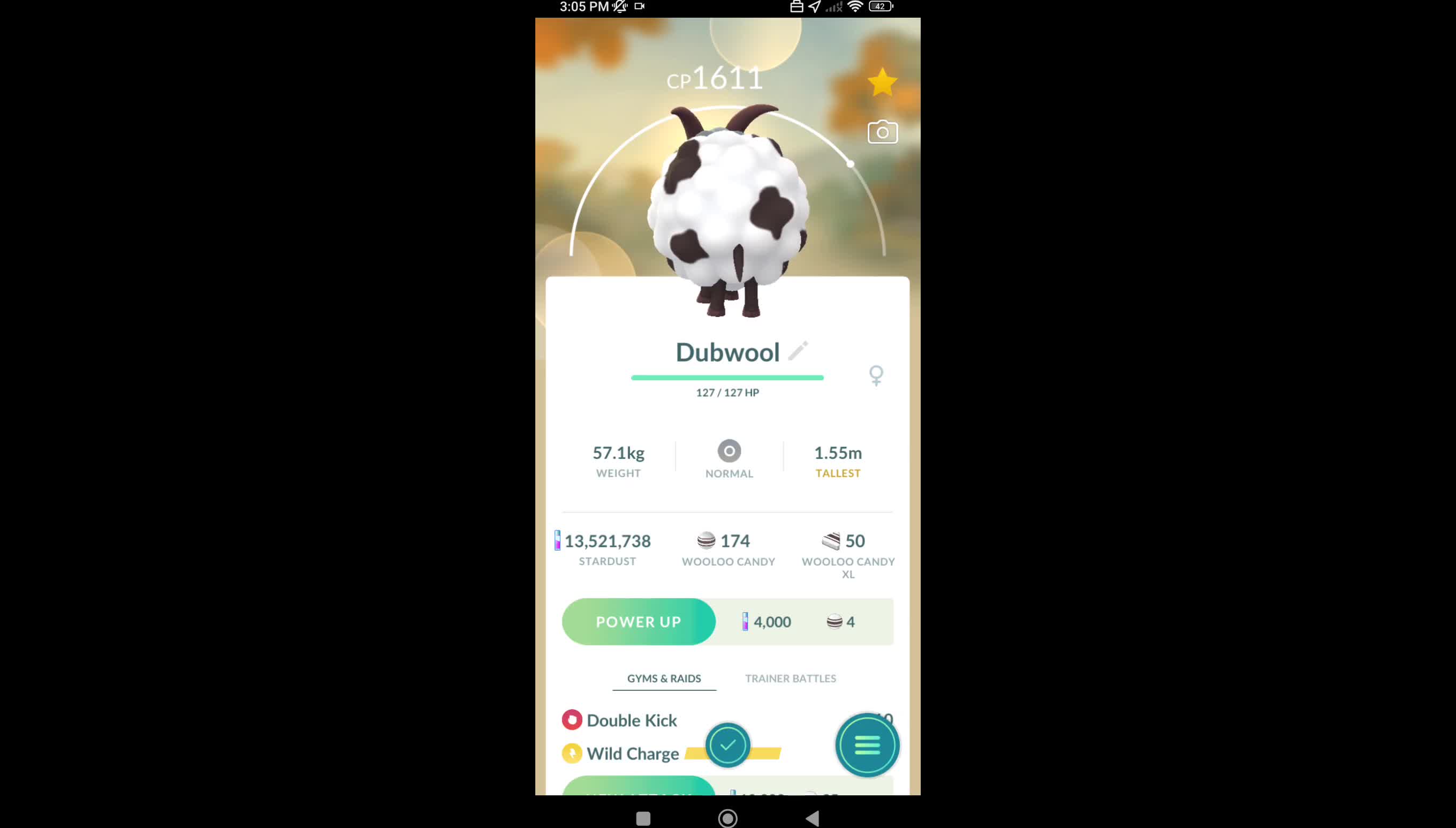 Pokémon GO-Evolving Holiday Attire Wooloo