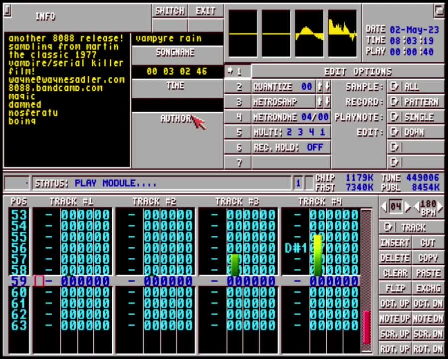 8088 - Vampyre Rain (Protracker Mod)