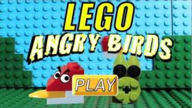 LEGO  ANGRY BIRDS!!!