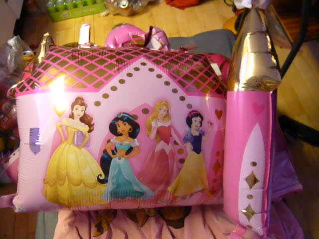 Princess Airwalker Mylar Balloon