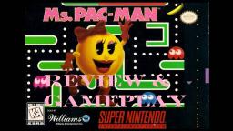 Ms. Pac-Man (Super Nintendo) Review And Gameplay Ms. Pac-Man (Super Nintendo) Review And Gameplay
