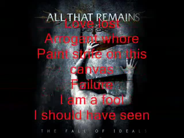 All That Remains - Whispers (I Hear You)