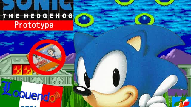 Giro nel prototipo di Sonic The Hedehog LOQUENDO ITA