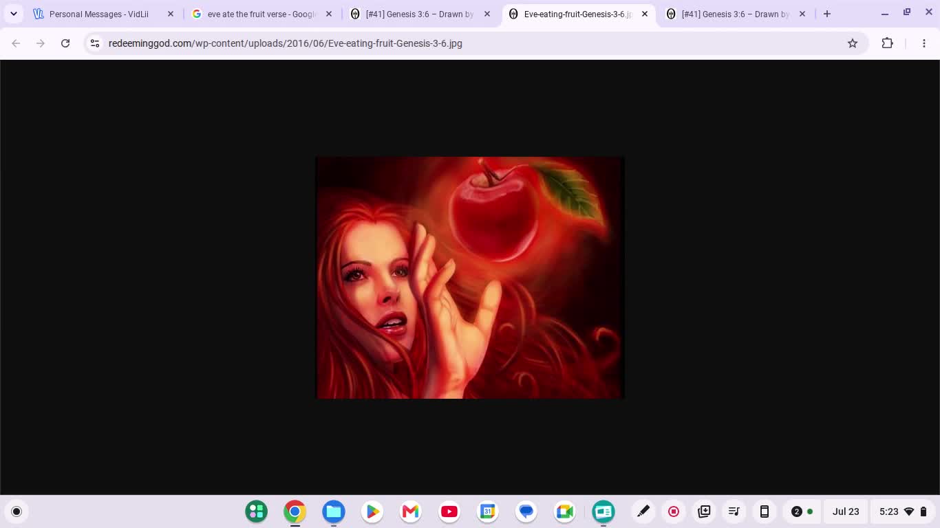 Was it apple that caused Eve to sin?