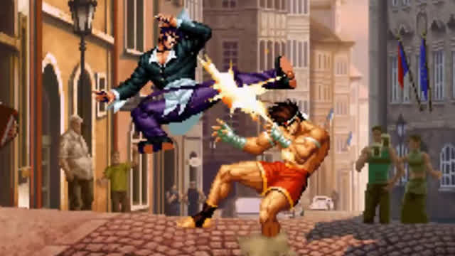 IHE Jr.'s Sick Purple Iori Combo | KOF 2003