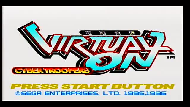 Virtual On: Cyber Troopers Opening/intro (Sega Saturn ver.)