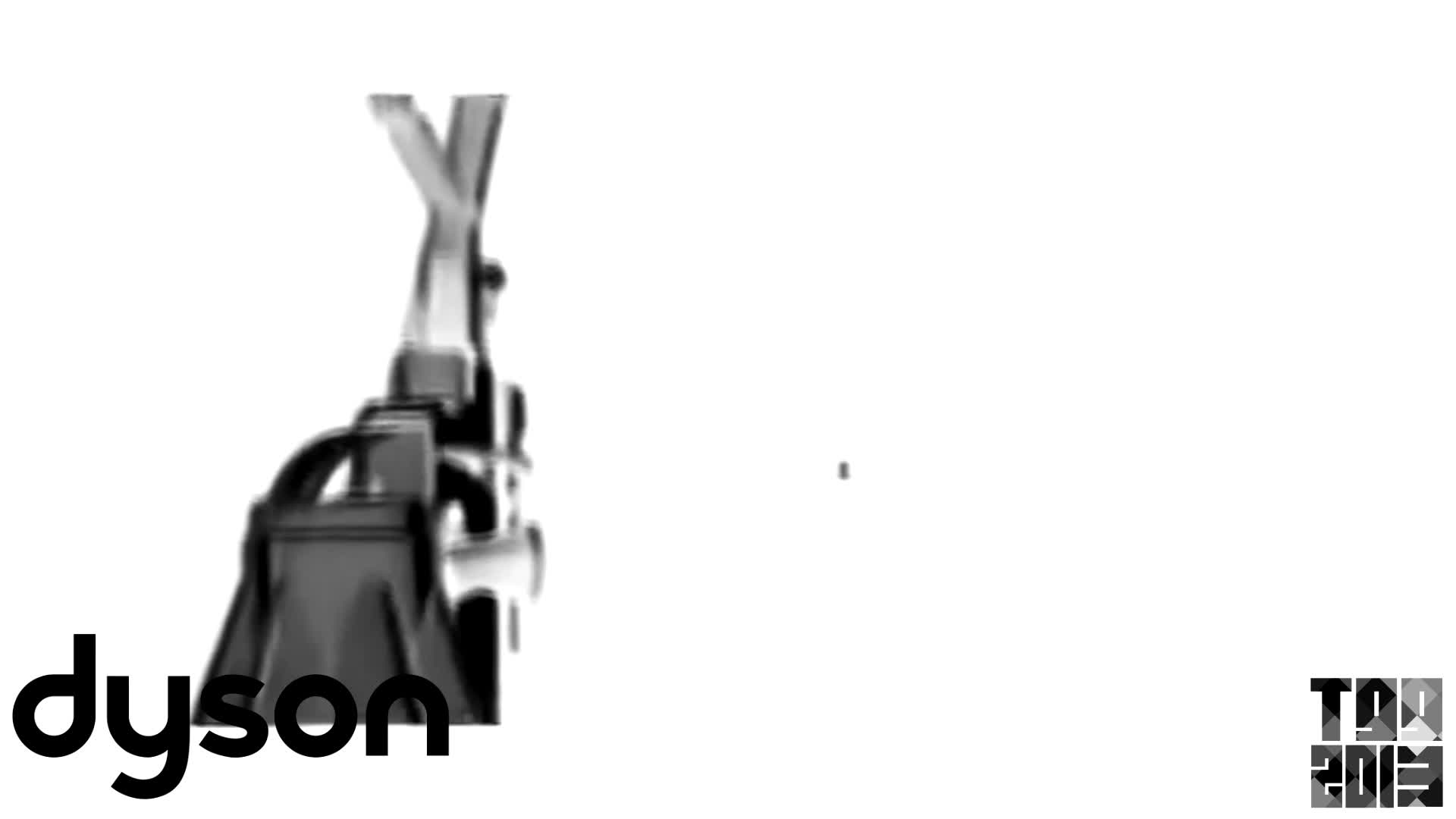 Dyson Vacuum 2004 but the Color Palette is the Dyson Logo