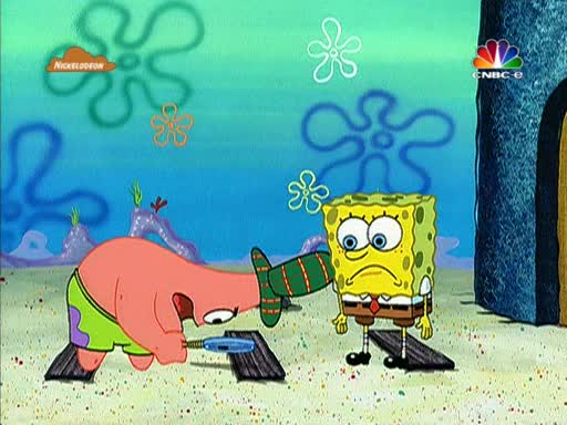 SüngerBob KareŞort - Dumanı Tüten Fıstık (S2B12)