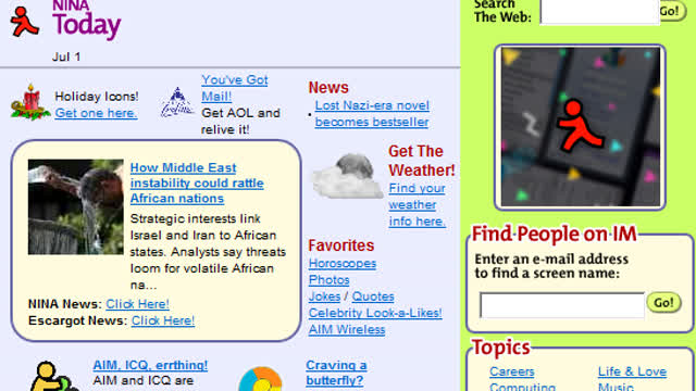 AOL + MSN