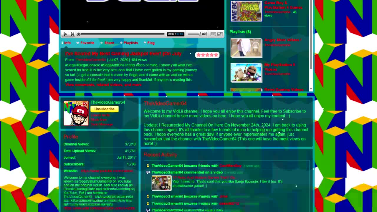 TheVideoGamer64 Moments