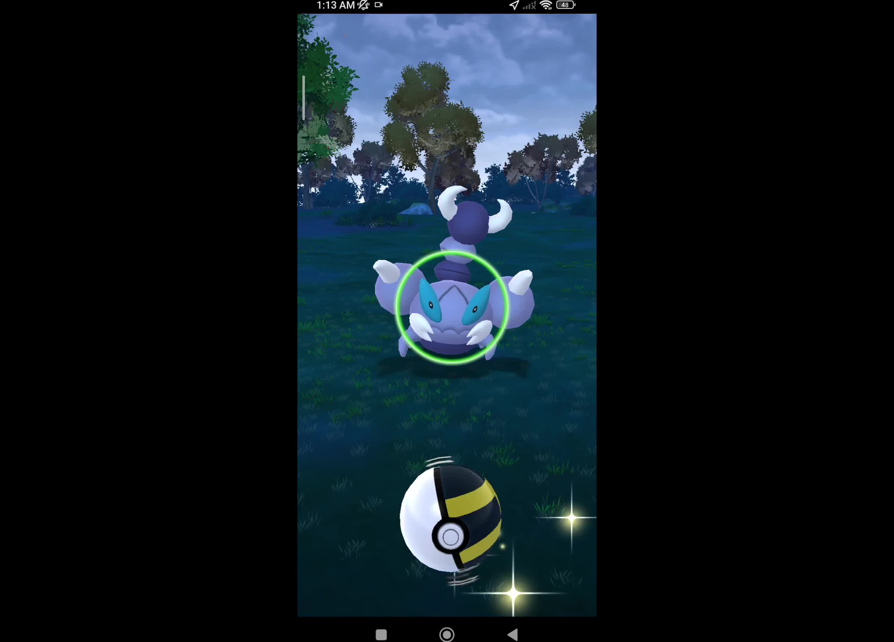 Pokémon GO-XXL Skorupi(Weight-19.4kg, Height-1.35m)