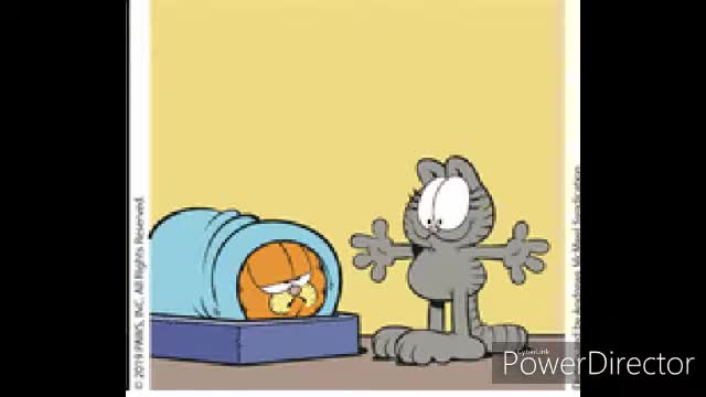 Nermal Tries To Start Garfield's Day (Garfield Comic Dub)
