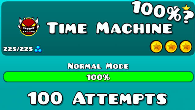Can I Beat Time Machine In 100 Attempts?