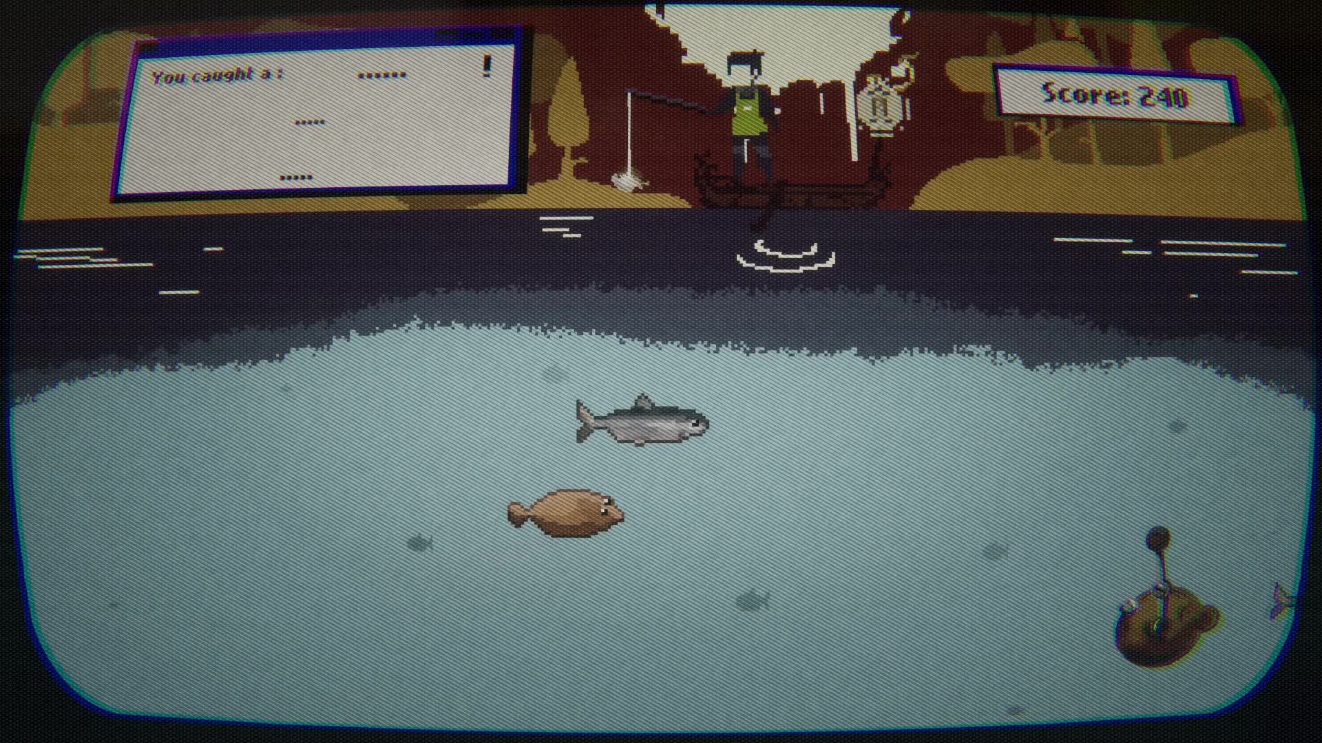 Just a Fishing Game - Pesca siniestra e inquietante en gameboy color