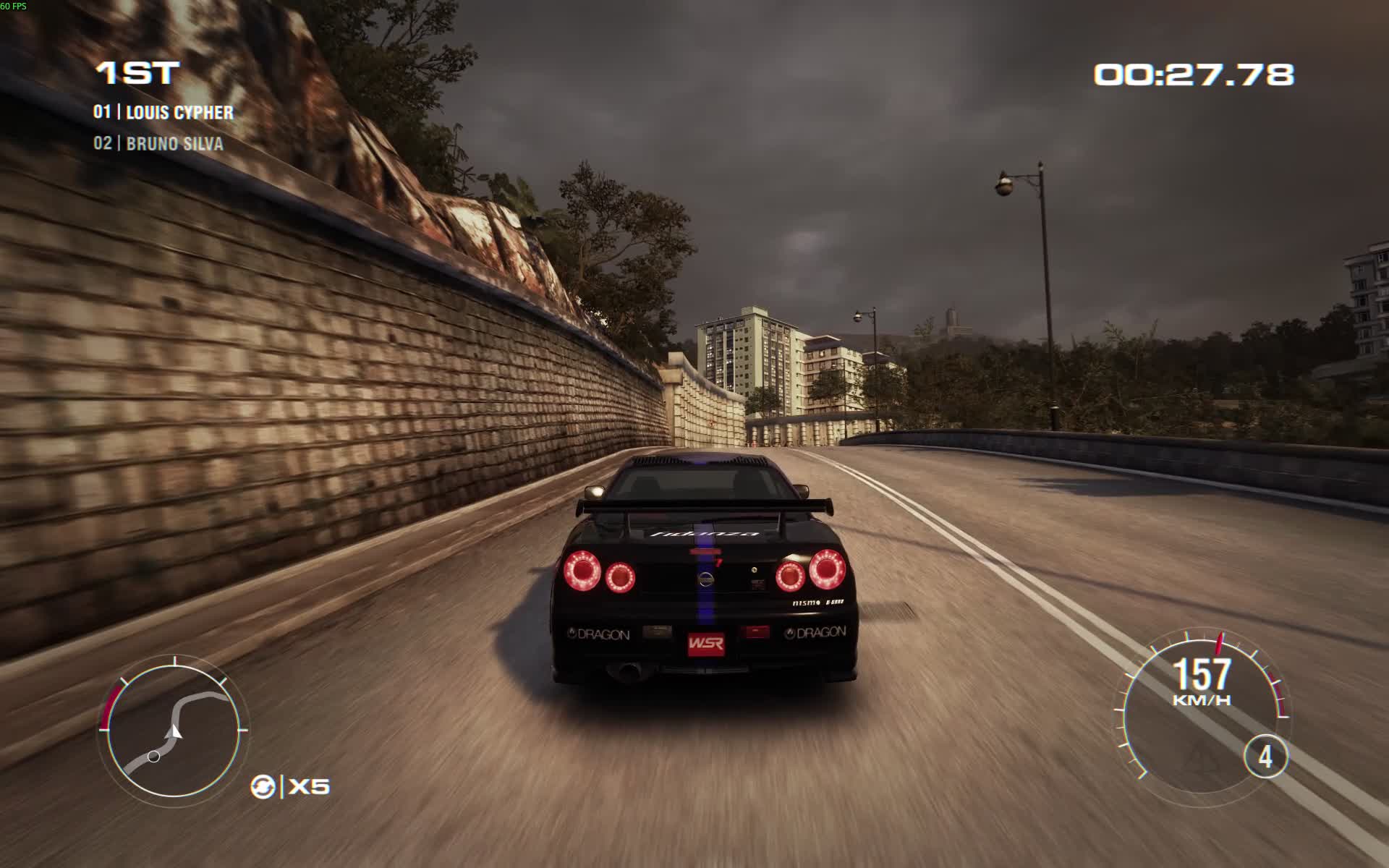 GRID 2 | Hong Kong, Pok Fu Lam - 1:54.133 (Tier 2, JDM)