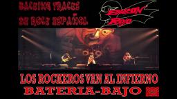BARON ROJO - Los rockeros van al infierno - Batería - Bajo - Backing Track - Rock Español