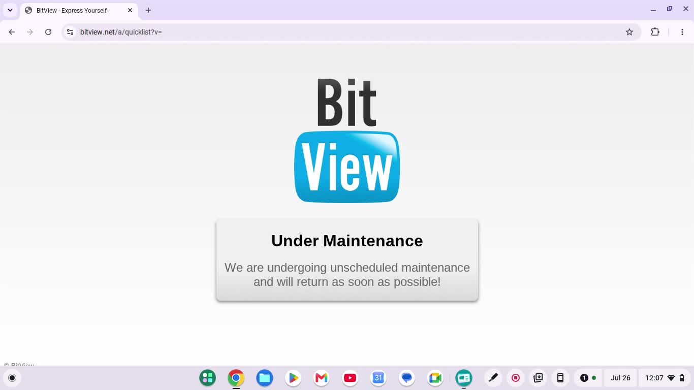 I hope Biview stays closed.