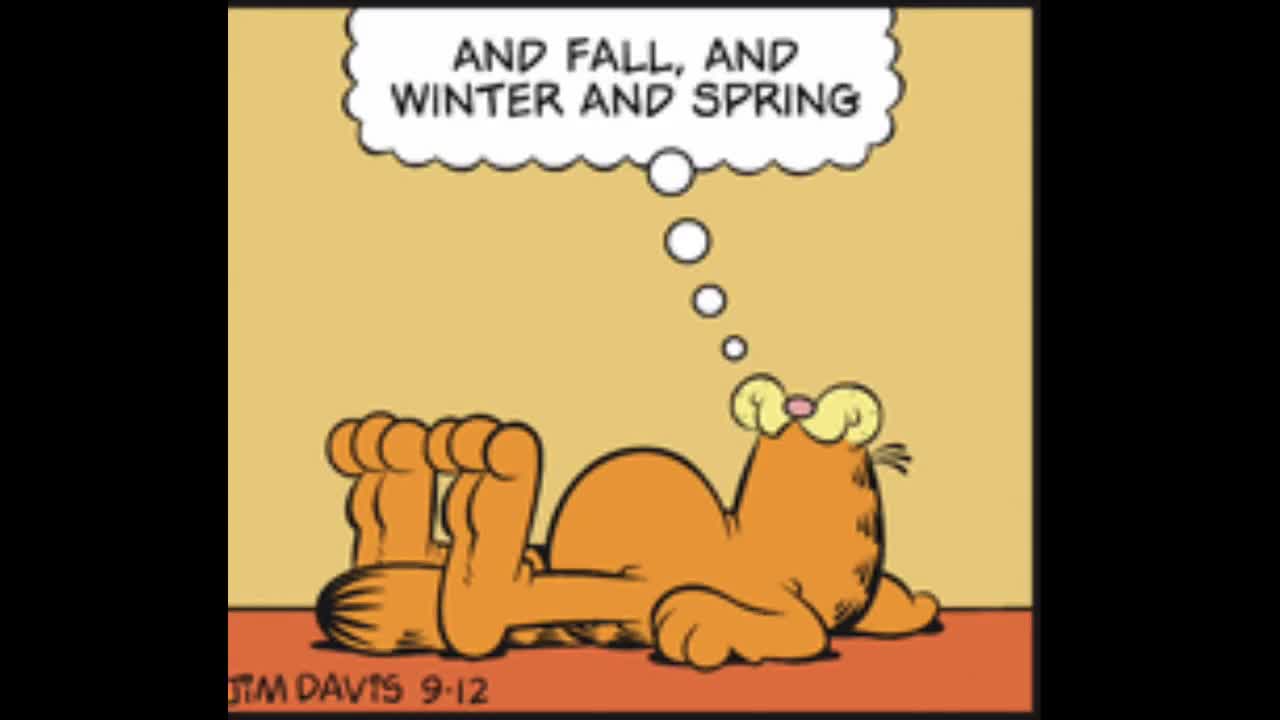 Garfield Comic Dub for September 12th, 2024