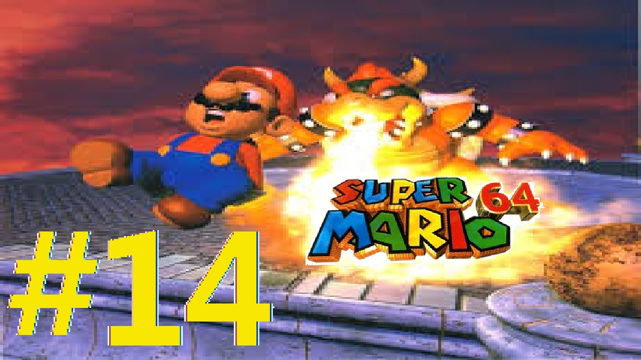 Let´s Play Super Mario 64 ( 100% Deutsch ) Teil 14 Bowser`s fiese Untergrund-Machenschaften! (2/2)