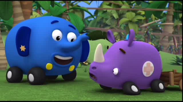 clip del episodio de Jungla Sobre Ruedas Rinolancia Enamorado #2