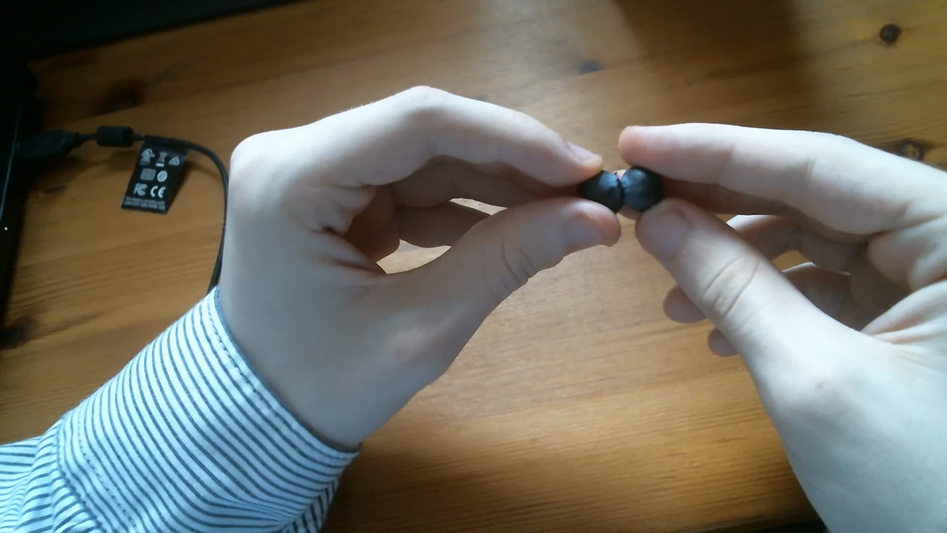 2 blueberries kissing