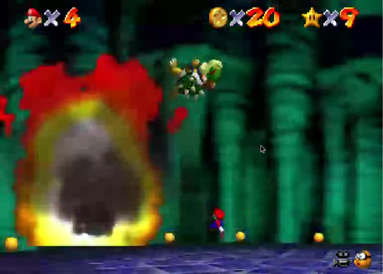 SM64 #5: Defeating the Big Bad Koopa of the Hour, Bowser!!!