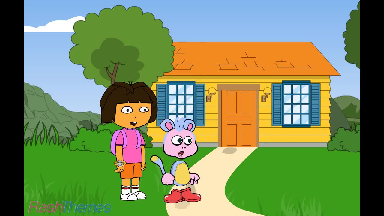 Dora The Explorer brings a gun and gets grounded