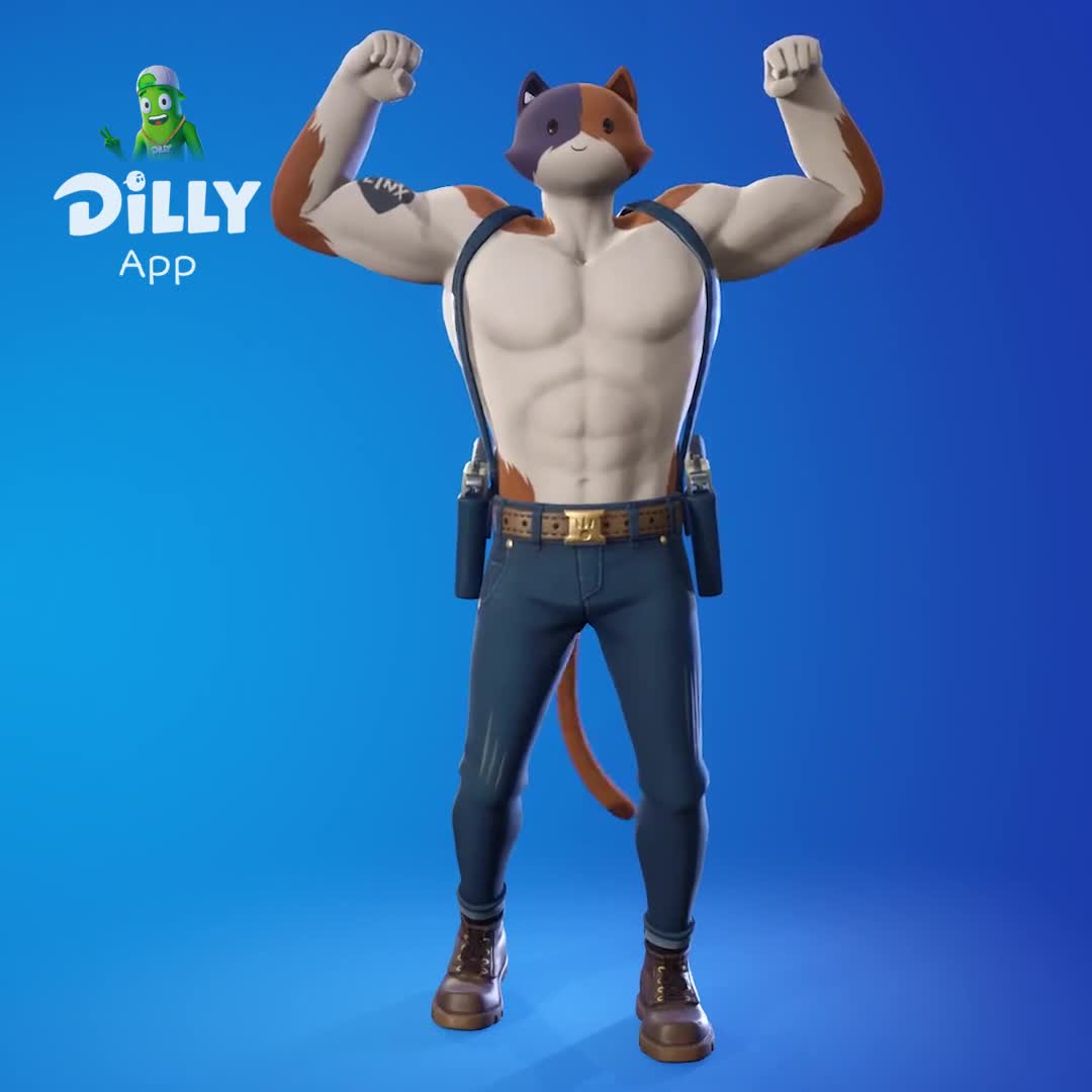 MEOWSCLES MUSCLES DANCE PECS MUSCLES CAT 💪 😼