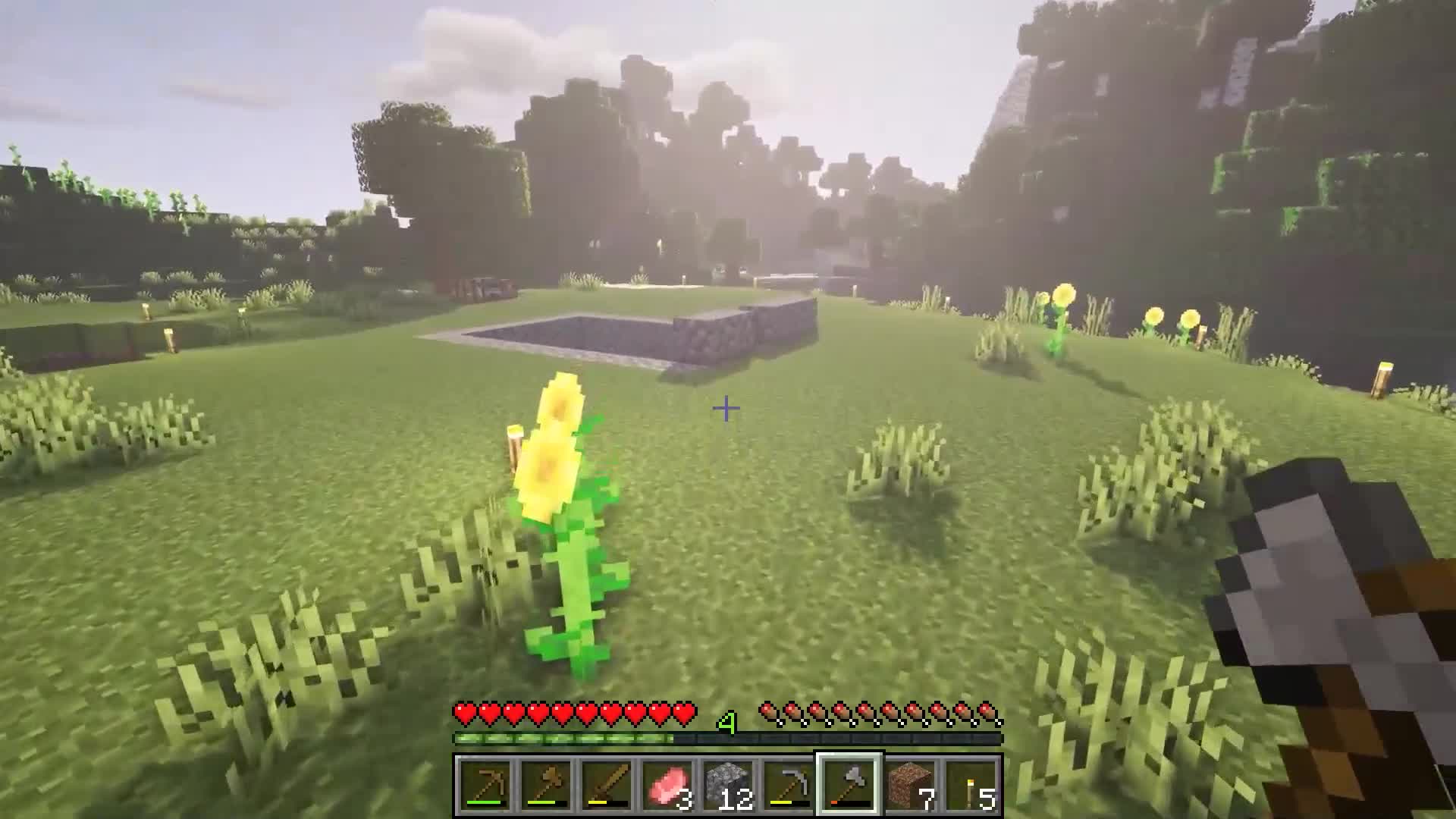 Minecraft Longplay Episode 1 - Exploration, Resource Gathering, and Starter Build (No Commentary) - 