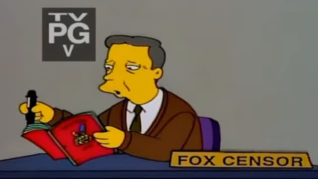 The Simpsons Treehouse of Horror VIII - The Fox Censor